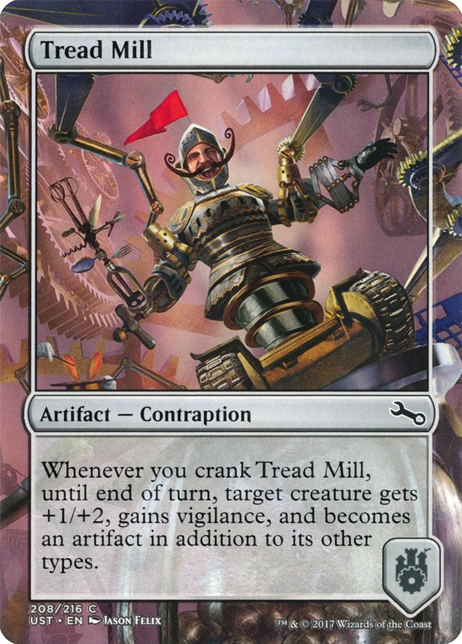 Tread Mill UST-208 Unstable Magic card