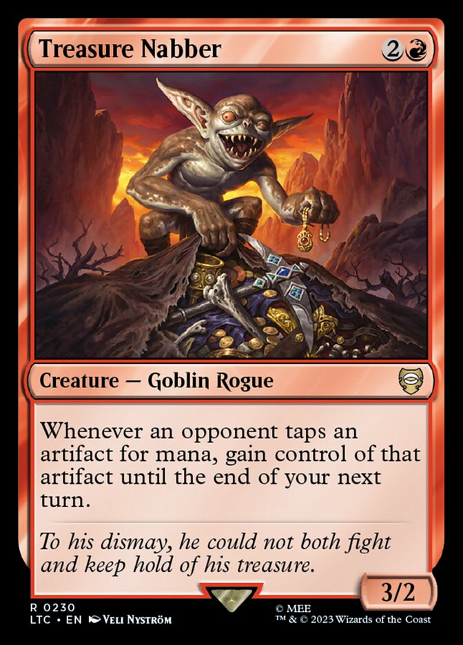 Treasure Nabber LTC-230 Tales of Middle-earth Commander Magic card