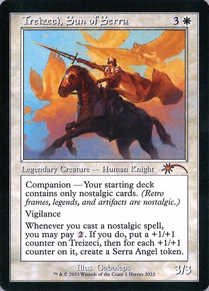Treizeci, Sun of Serra PH22-1 2022 Heroes of the Realm Magic card