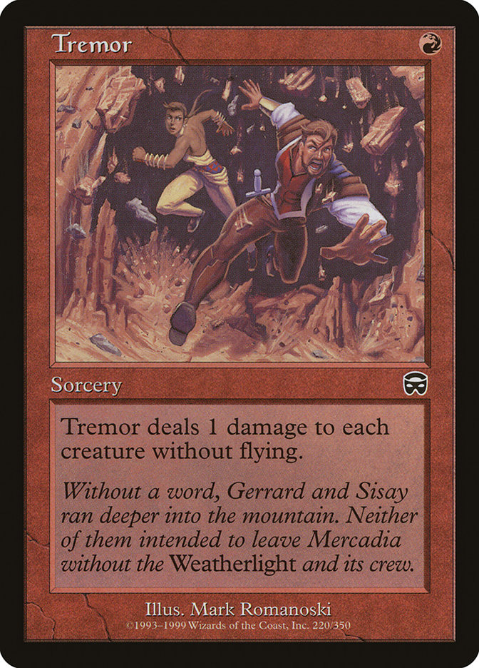 Tremor MMQ-220 Mercadian Masques Magic card