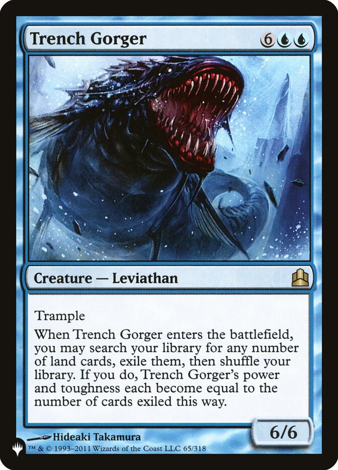 Trench Gorger PLST-CMD-65 The List Magic card