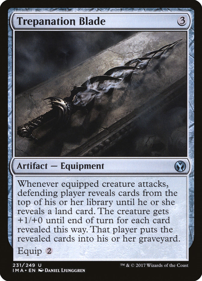 Trepanation Blade IMA-231 Iconic Masters Magic card