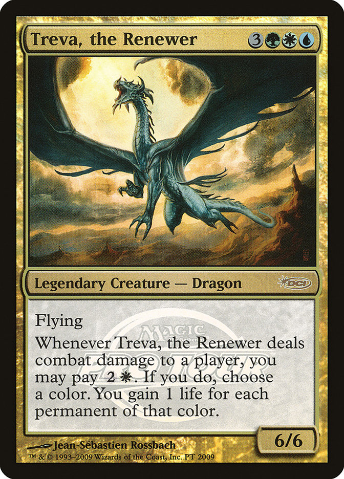 Treva, the Renewer PPRO-2009 Pro Tour Promos Magic card