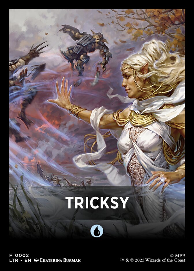 Tricksy FLTR-2 Tales of Middle-earth Front Cards Magic card
