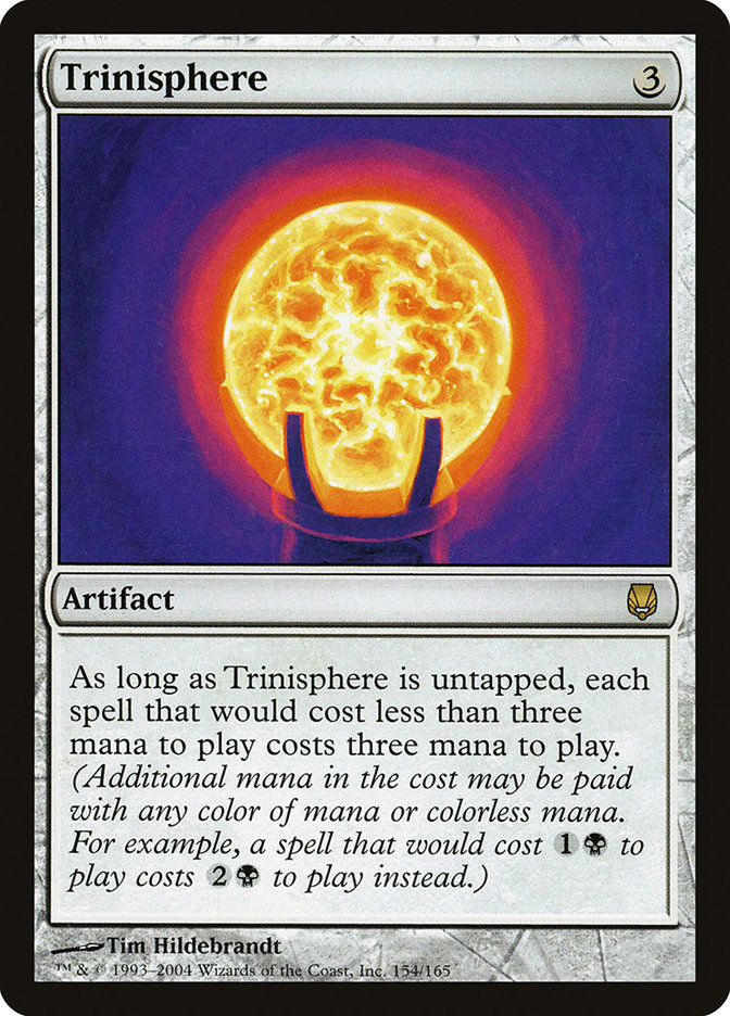 Trinisphere DST-154 Darksteel Magic card