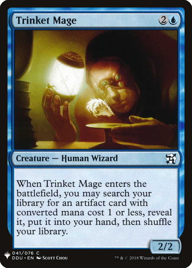 Trinket Mage PLST-DDU-41 The List Magic card