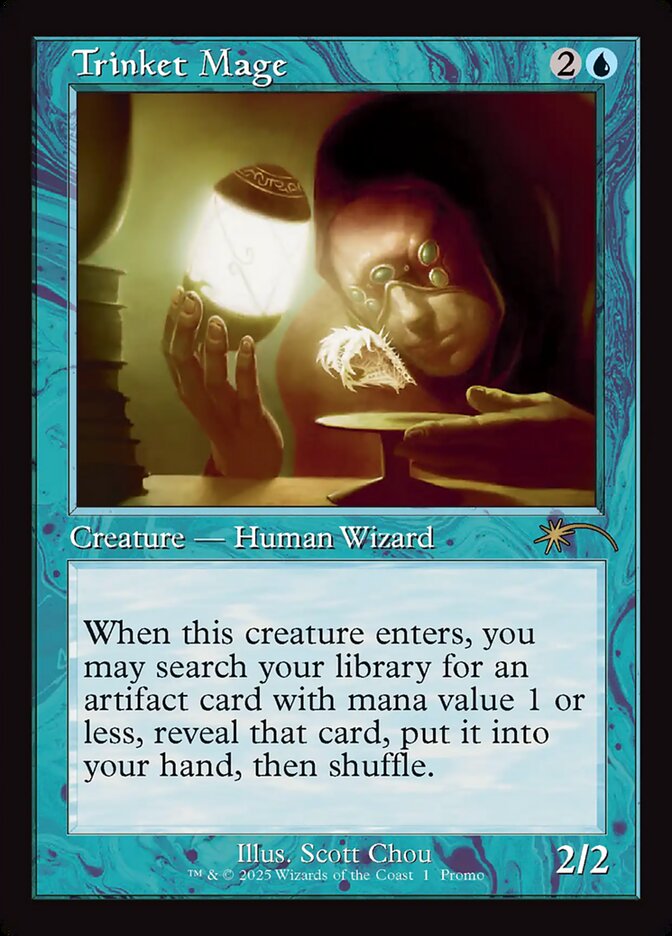 Trinket Mage PW25-8 Wizards Play Network 2025 Magic card