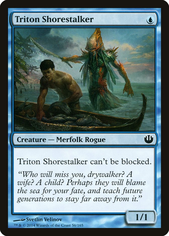 Triton Shorestalker JOU-56 Journey into Nyx Magic card