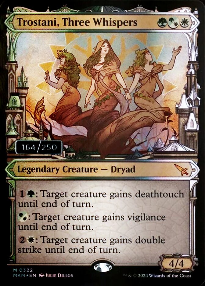 Trostani, Three Whispers MKM-322Z Murders at Karlov Manor Magic card