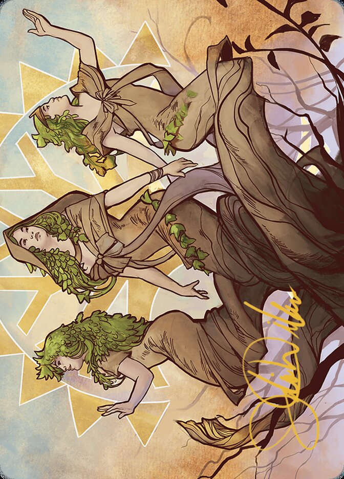 Trostani, Three Whispers // Trostani, Three Whispers AMKM-37 Murders at Karlov Manor Art Series Magic card