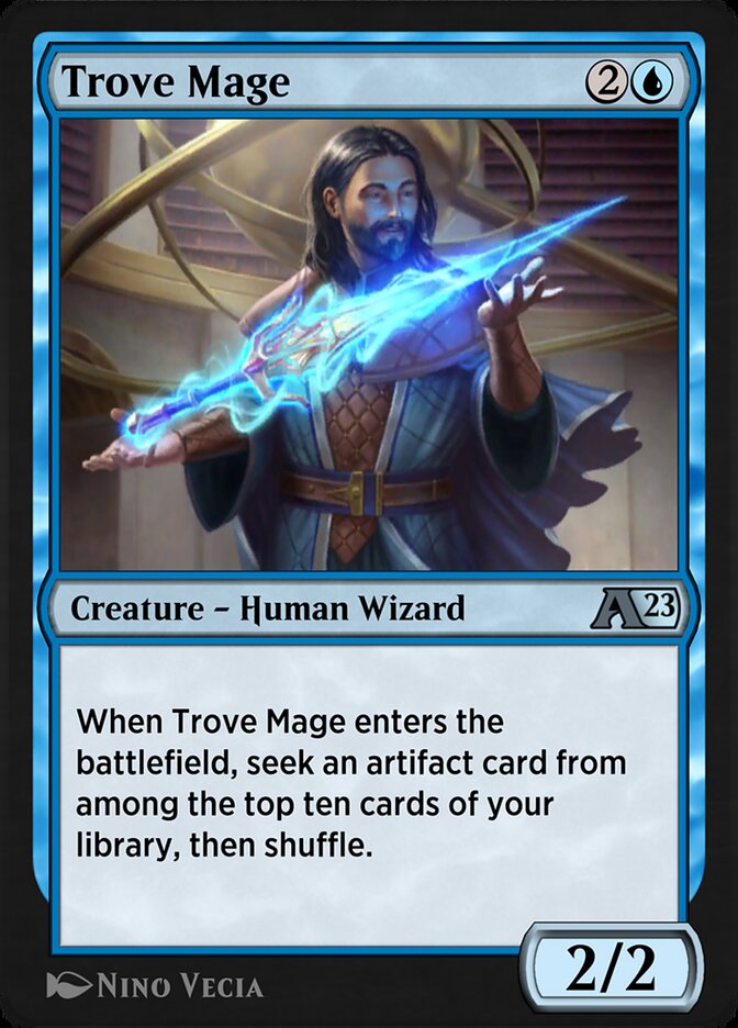 Trove Mage YDMU-6 Alchemy: Dominaria Magic card