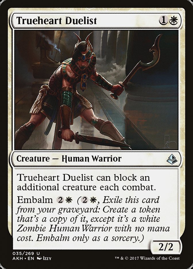 Trueheart Duelist AKH-35 Amonkhet Magic card