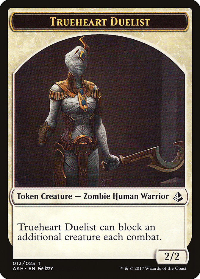 Trueheart Duelist TAKH-13 Amonkhet Tokens Magic card