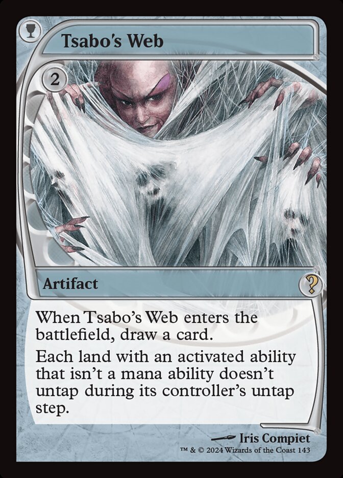 Tsabo's Web MB2-143 Mystery Booster 2 Magic card