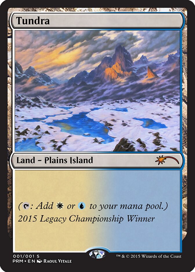 Tundra OLGC-2015 Legacy Championship Magic card