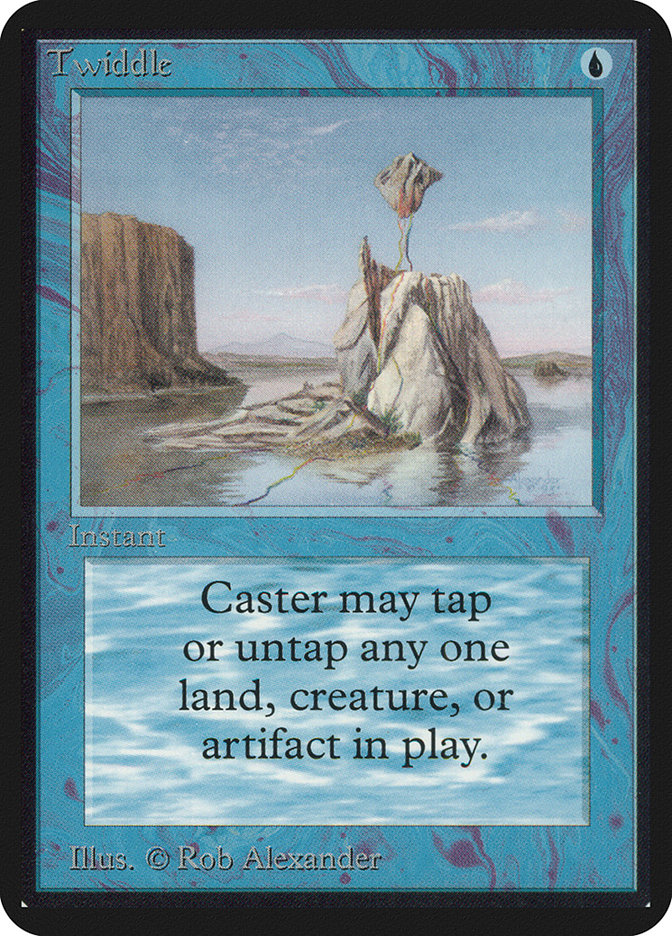 Twiddle LEA-85 Limited Edition Alpha Magic card