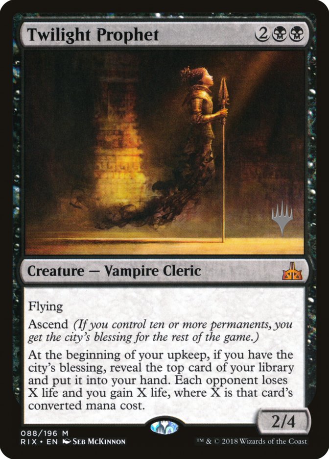 Twilight Prophet PRIX-88P Rivals of Ixalan Promos Magic card