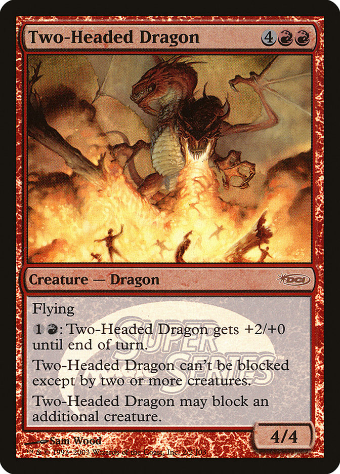 Two-Headed Dragon PSUS-9 Junior Super Series Magic card