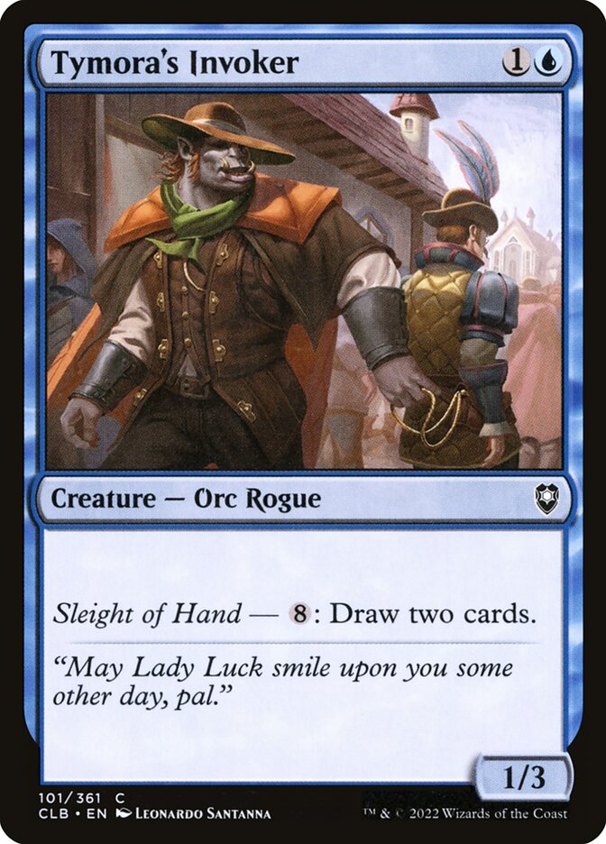 Tymora's Invoker CLB-101 Commander Legends: Battle for Baldur's Gate Magic card