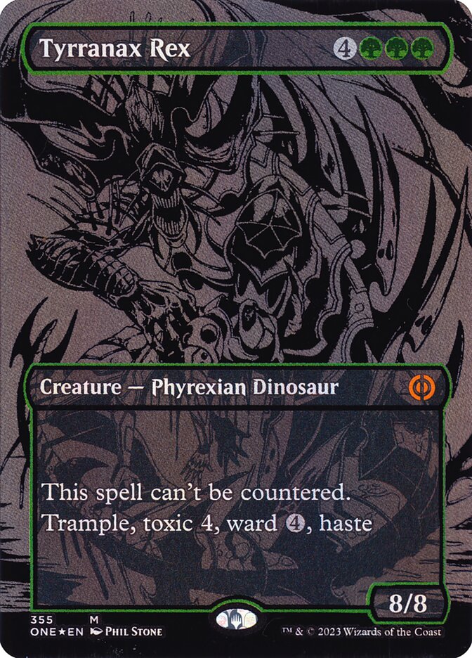 Tyrranax Rex ONE-355 Phyrexia: All Will Be One Magic card