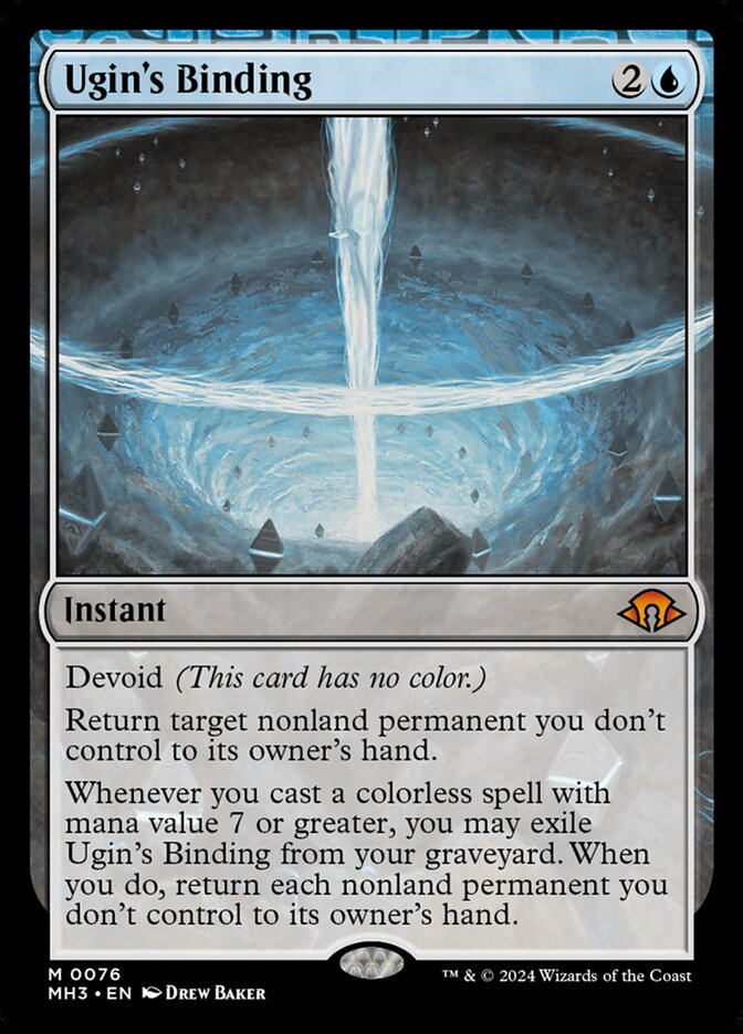 Ugin's Binding MH3-76 Modern Horizons 3 Magic card