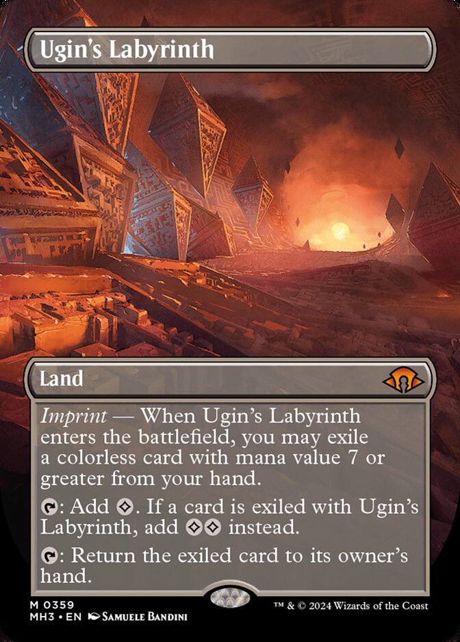 Ugin's Labyrinth MH3-359 Modern Horizons 3 Magic card