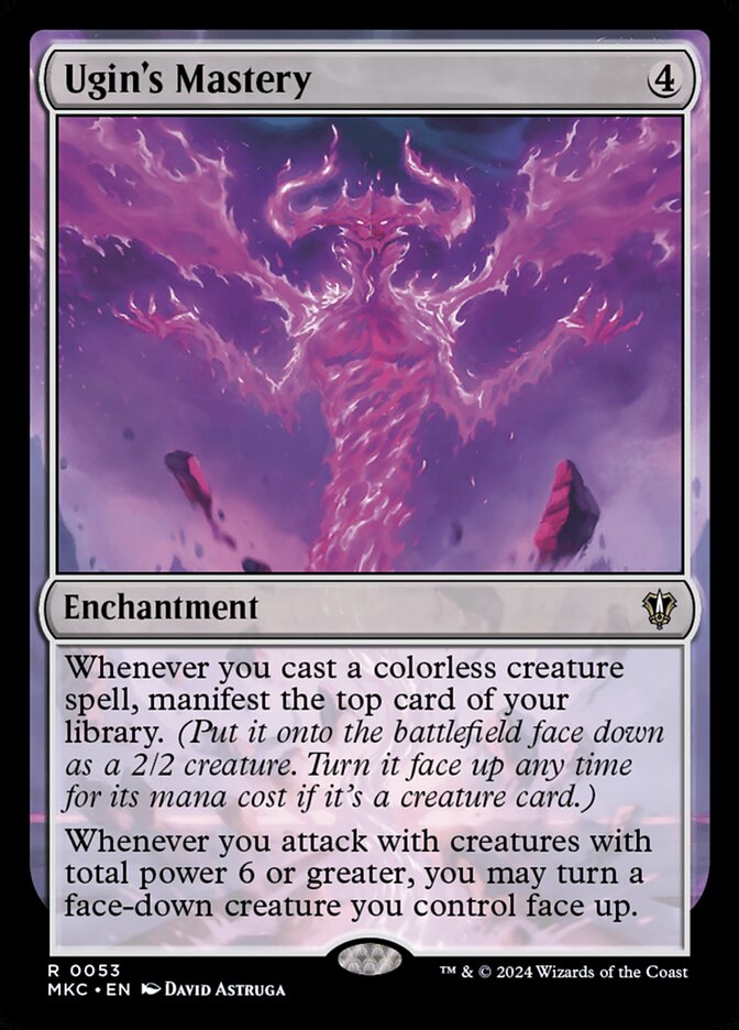 Ugin's Mastery MKC-53 Murders at Karlov Manor Commander Magic card