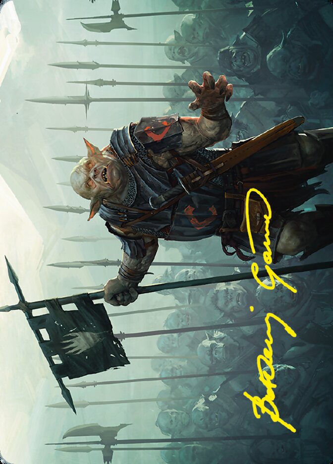 Uglúk of the White Hand // Uglúk of the White Hand ALTR-27 Tales of Middle-earth Art Series Magic card