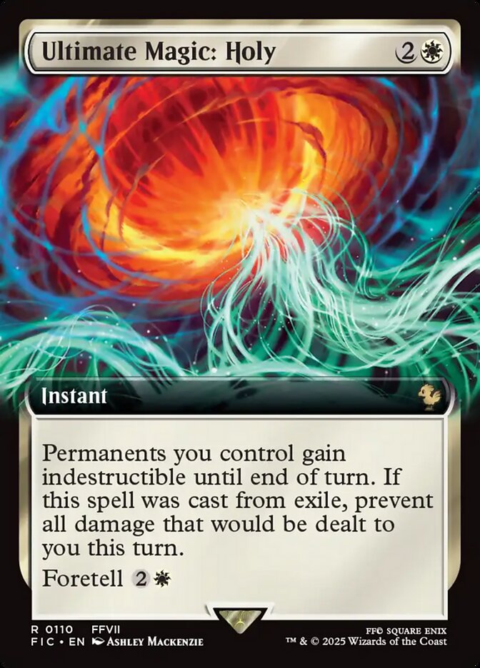 Ultimate Magic: Holy FIC-110 Final Fantasy Commander Magic card