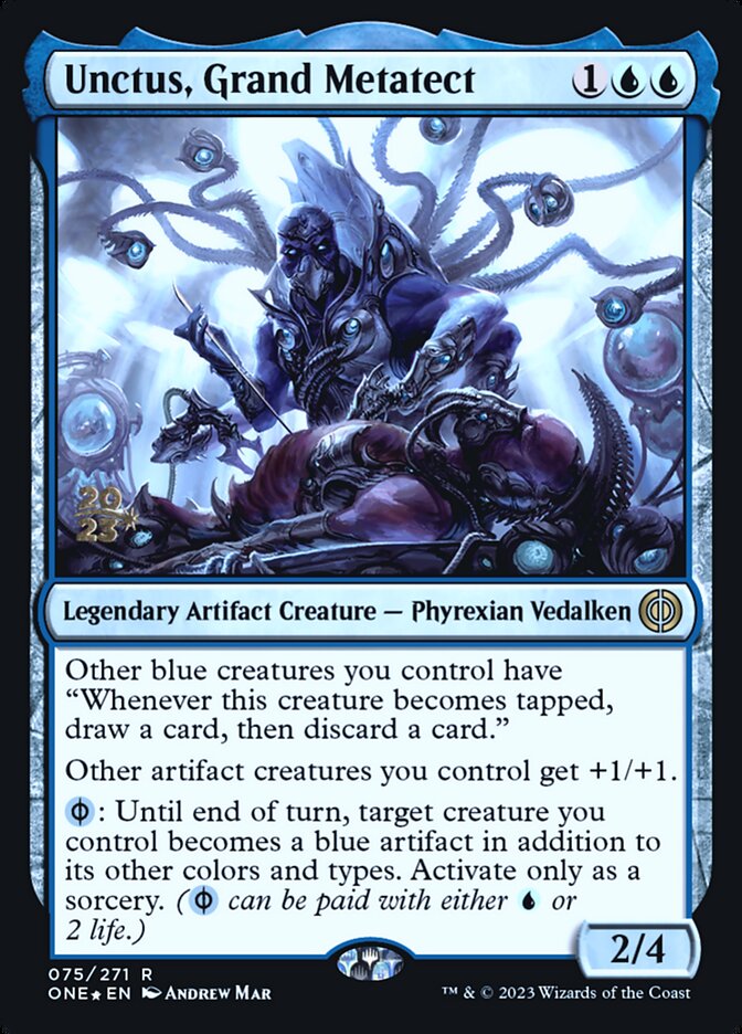 Unctus, Grand Metatect PONE-75S Phyrexia: All Will Be One Promos Magic card