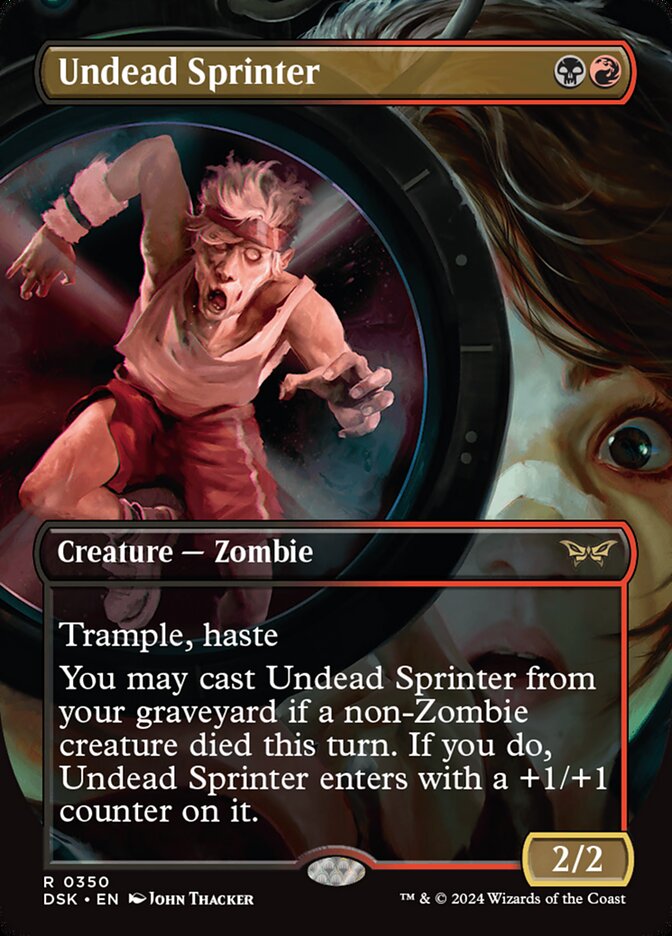 Undead Sprinter DSK-350 Duskmourn: House of Horror Magic card