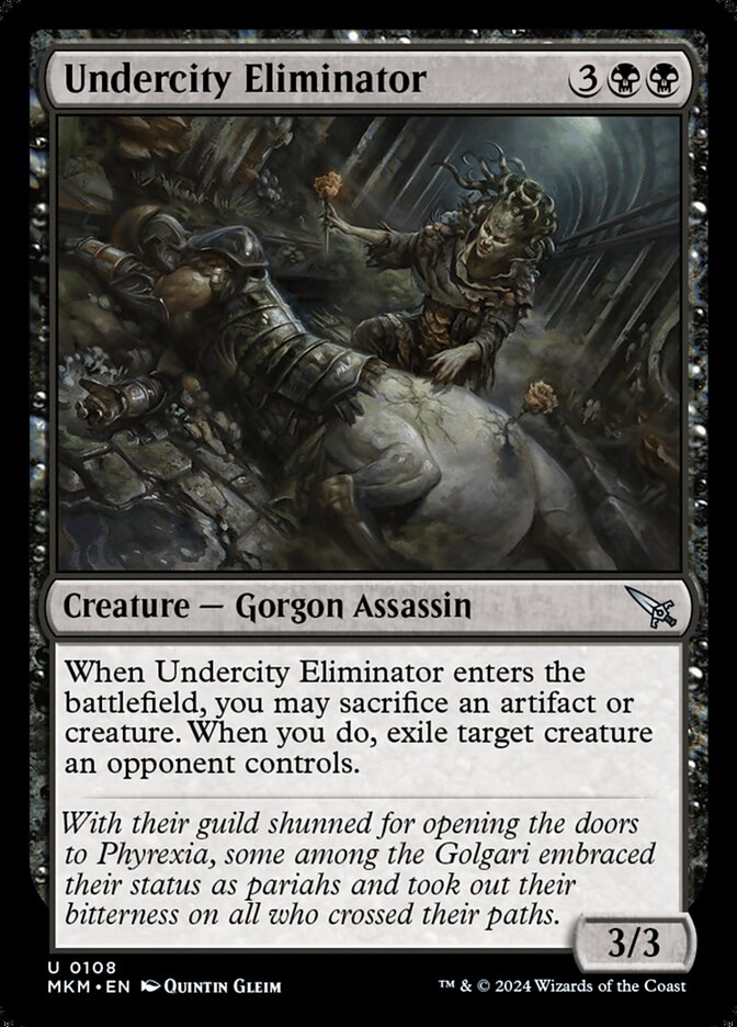 Undercity Eliminator MKM-108 Murders at Karlov Manor Magic card