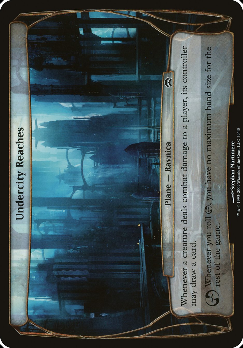 Undercity Reaches OHOP-39 Planechase Planes Magic card