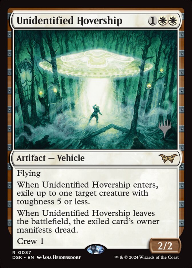 Unidentified Hovership PDSK-37P Duskmourn: House of Horror Promos Magic card