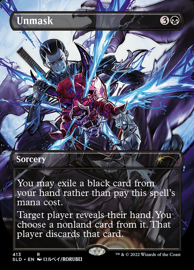Unmask SLD-413 Secret Lair Drop Magic card