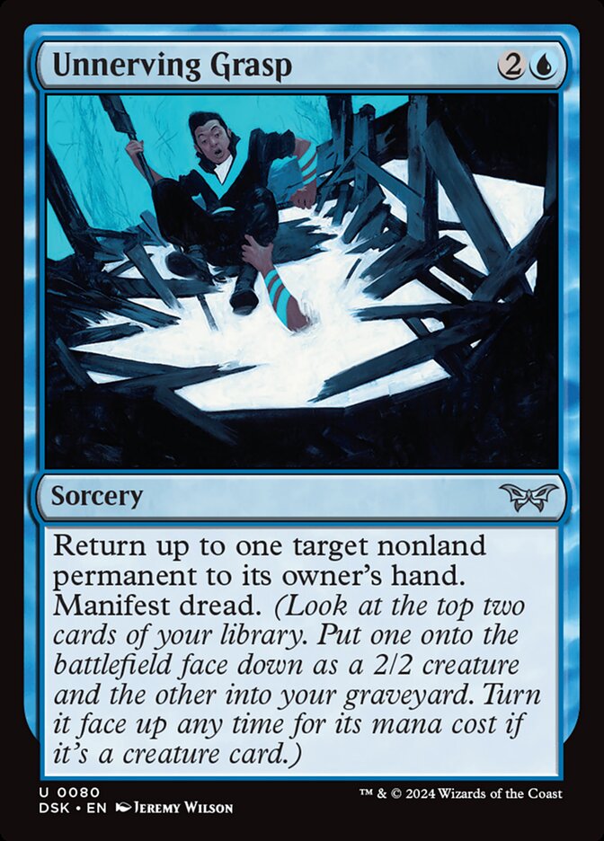 Unnerving Grasp DSK-80 Duskmourn: House of Horror Magic card