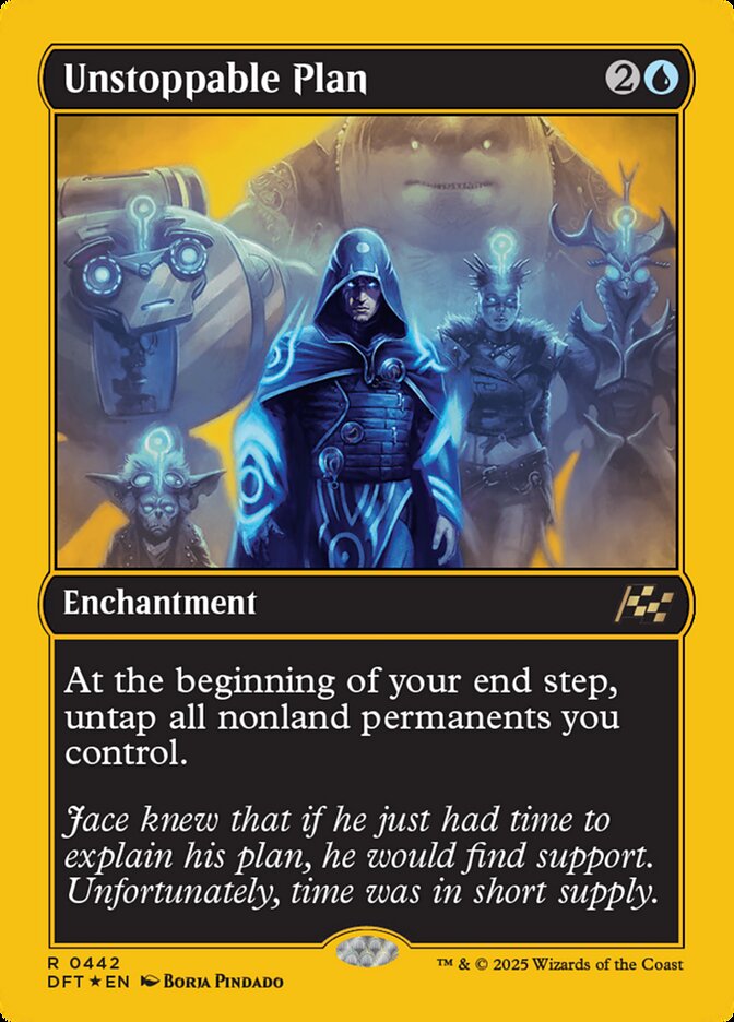 Unstoppable Plan DFT-442 Aetherdrift Magic card