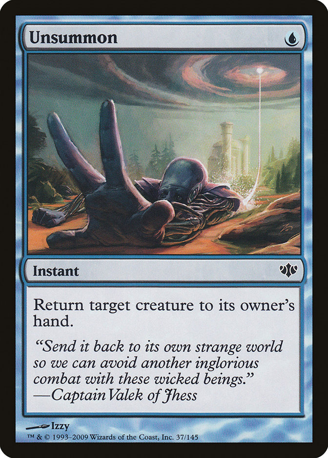 Unsummon CON-37 Conflux Magic card