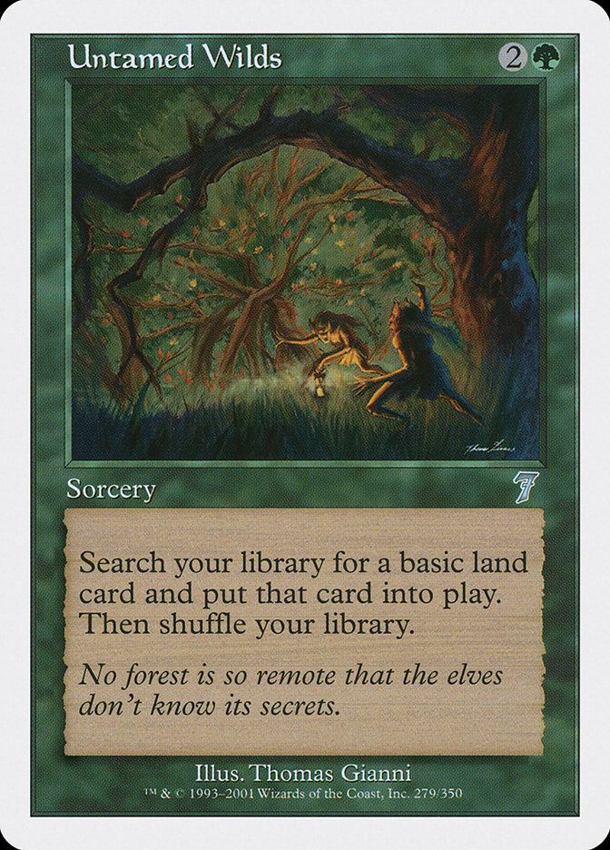 Untamed Wilds 7ED-279 Seventh Edition Magic card