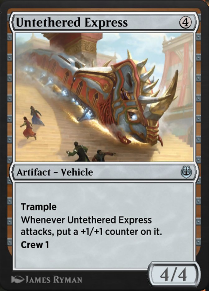 Untethered Express KLR-274 Kaladesh Remastered Magic card
