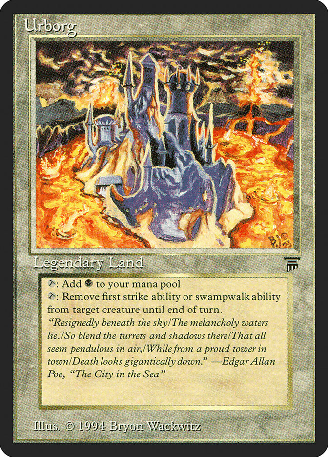 Urborg LEG-310 Legends Magic card