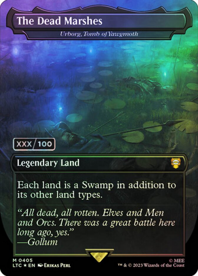 Urborg, Tomb of Yawgmoth LTC-405Z Tales of Middle-earth Commander Magic card