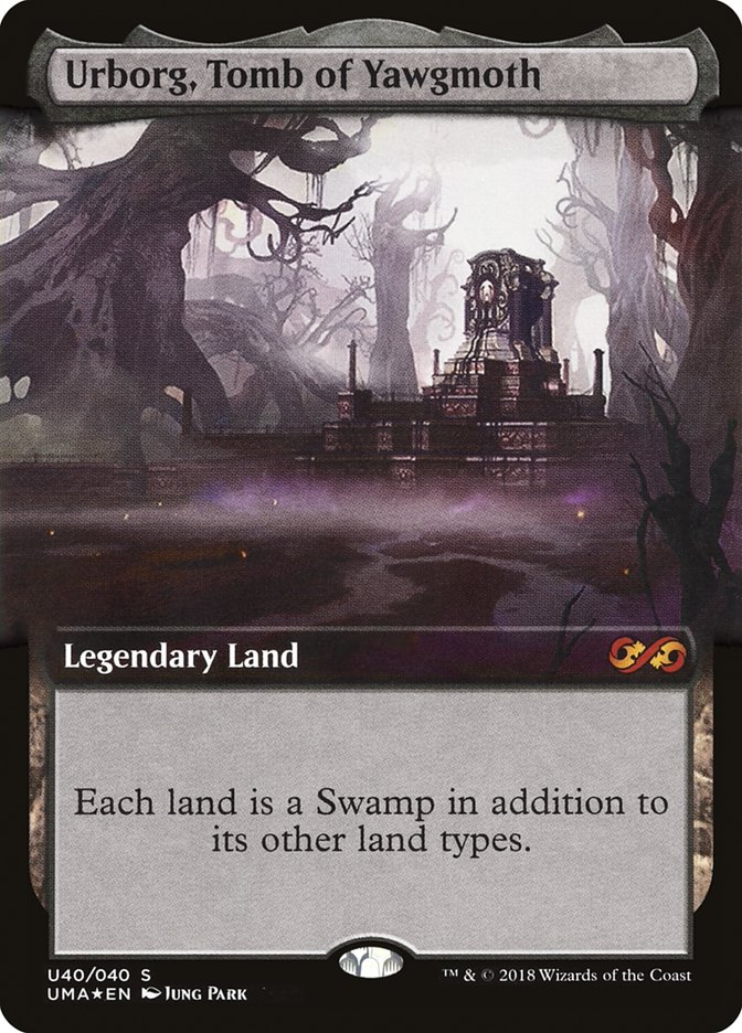 Urborg, Tomb of Yawgmoth PUMA-U40 Ultimate Box Topper Magic card