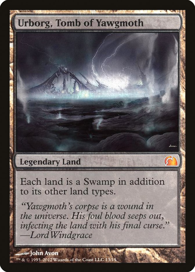 Urborg, Tomb of Yawgmoth V12-13 From the Vault: Realms Magic card