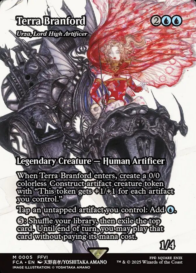 Urza, Lord High Artificer FCA-5 Final Fantasy: Through the Ages Magic card
