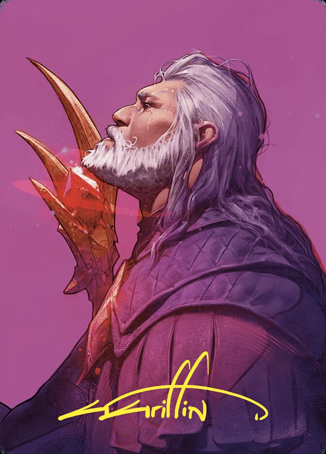 Urza, Lord High Artificer // Urza, Lord High Artificer ACMM-53 Commander Masters Art Series Magic card