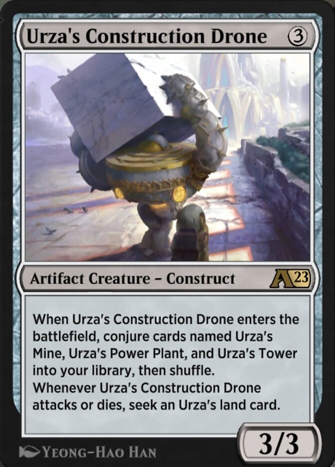 Urza's Construction Drone YBRO-29 Alchemy: The Brothers' War Magic card
