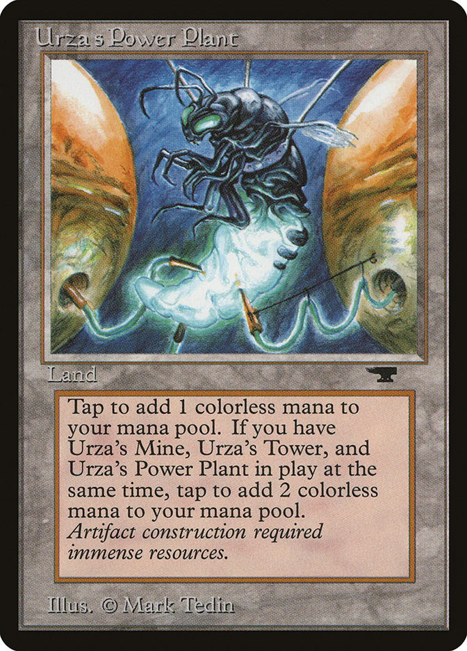 Urza's Power Plant ATQ-84C Antiquities Magic card