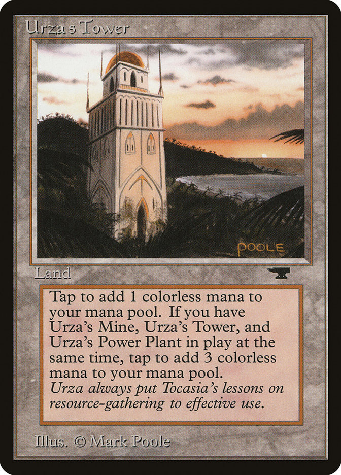 Urza's Tower ATQ-85B Antiquities Magic card