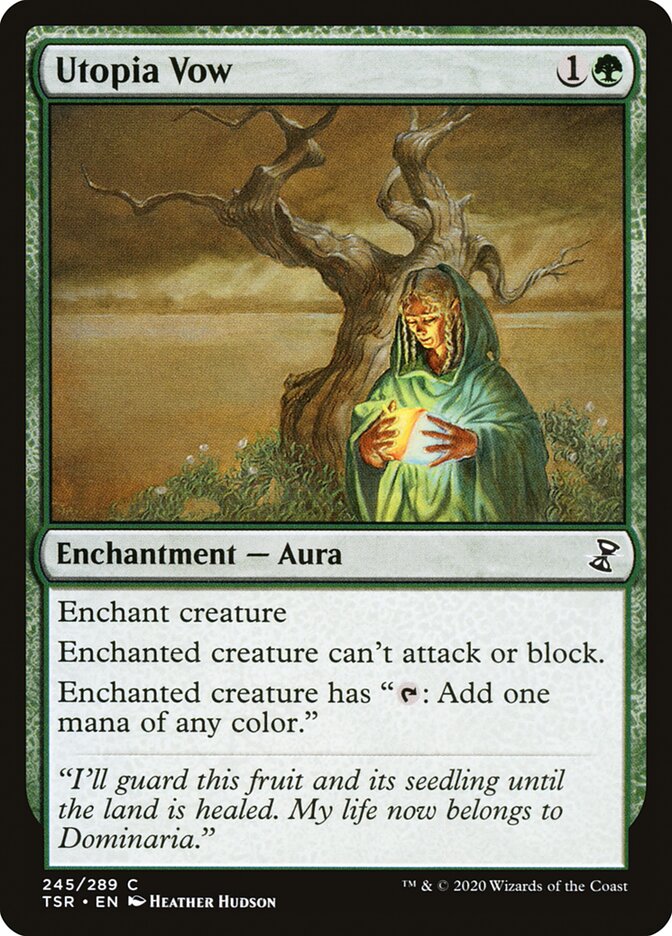 Utopia Vow TSR-245 Time Spiral Remastered Magic card